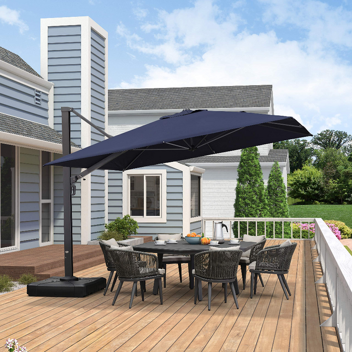 DEMO ITEMS 10 ft / 11 ft / 12 ft / 9 x 12 ft / 10 x 13 ft Square Patio Sydney Style Umbrella