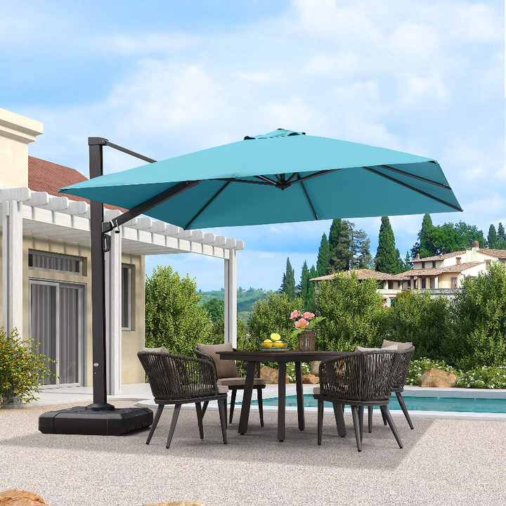 DEMO ITEMS 10 ft / 11 ft / 12 ft / 9 x 12 ft / 10 x 13 ft Square Patio Sydney Style Umbrella