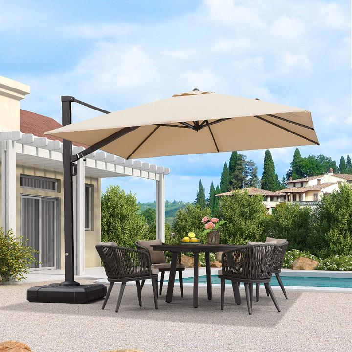 DEMO ITEMS 10 ft / 11 ft / 12 ft / 9 x 12 ft / 10 x 13 ft Square Patio Sydney Style Umbrella