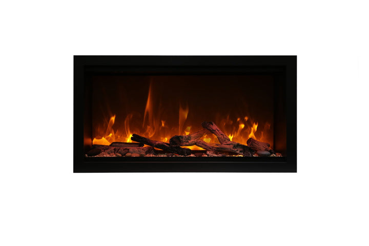 Amantii 100" Symmetry Extra Tall Built-in Smart WiFi Indoor/Outdoor Electric Fireplace