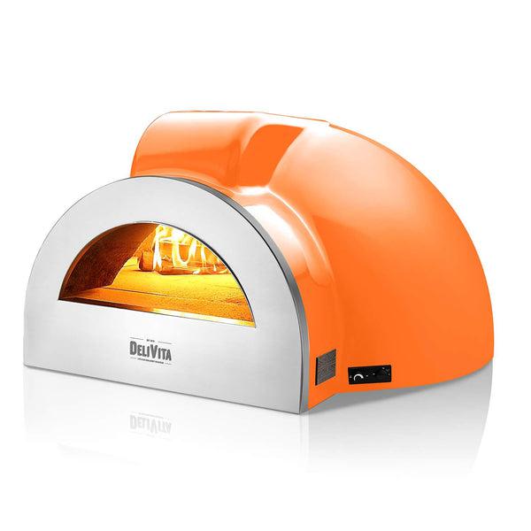 DeliVita Pro Gas/Wood-Fired Pizza Oven -  Deluxe Complete Collection