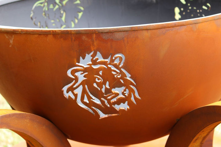 Fire Pit Art Africa's Big Five