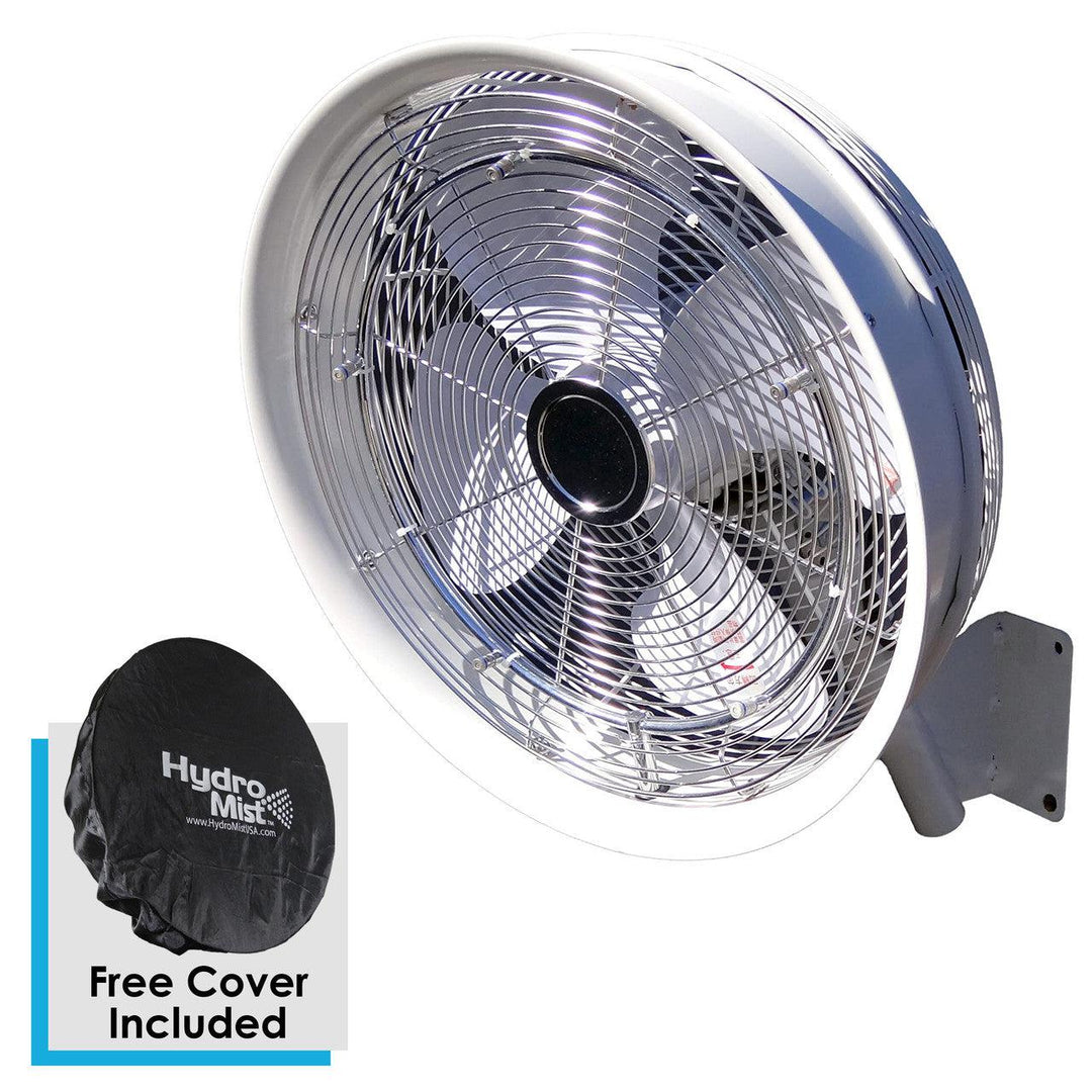 HydroMist 18" Shrouded Oscillating Fan with 3-speed Fan Motor Control