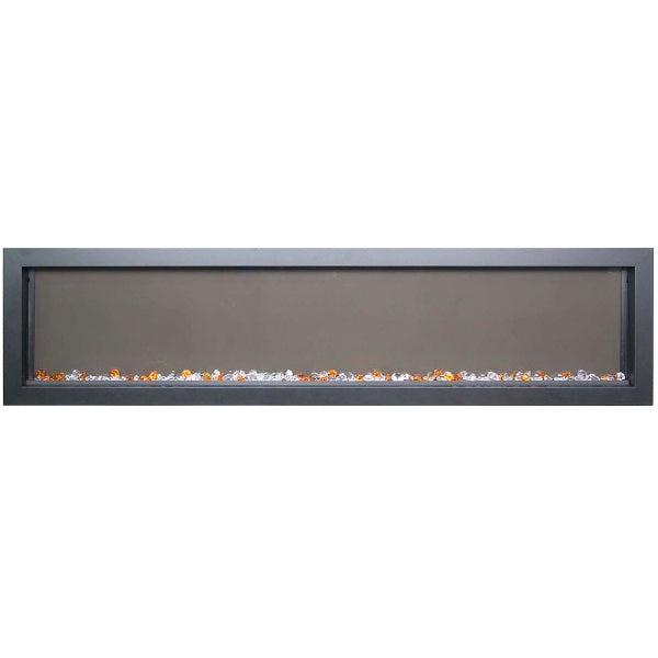 Remii 55" Extra Slim Built-In Indoor/Outdoor Electric Fireplace