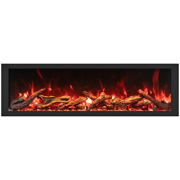 Remii 65" Extra Tall Built-In Indoor/Outdoor Electric Fireplace