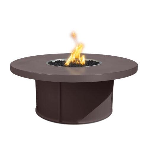 The Outdoor Plus 48" Round Mabel Fire Table - Copper