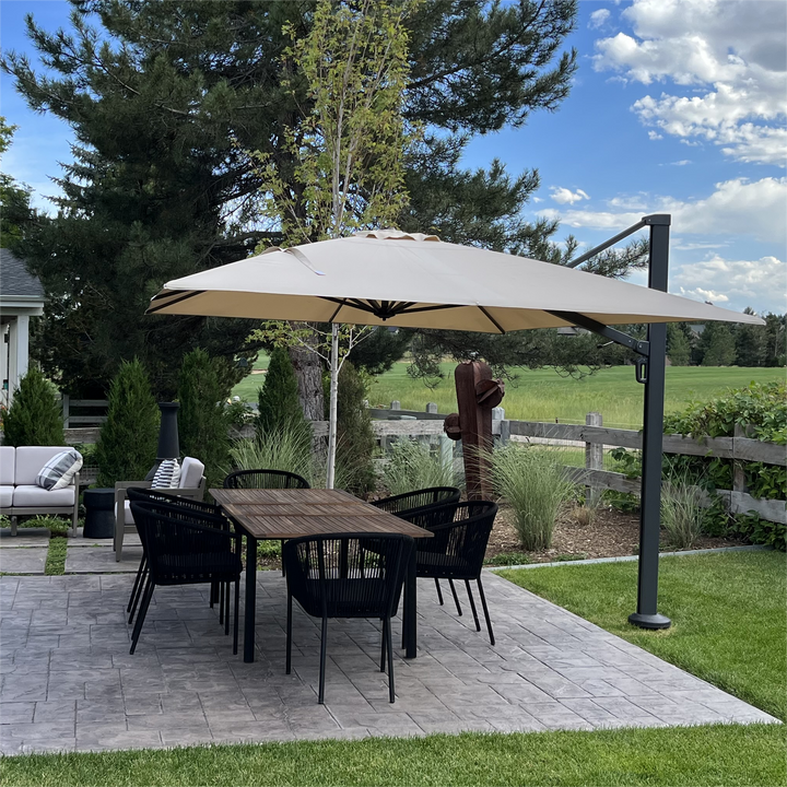 DEMO ITEMS 10 ft / 11 ft / 12 ft / 9 x 12 ft / 10 x 13 ft Square Patio Sydney Style Umbrella